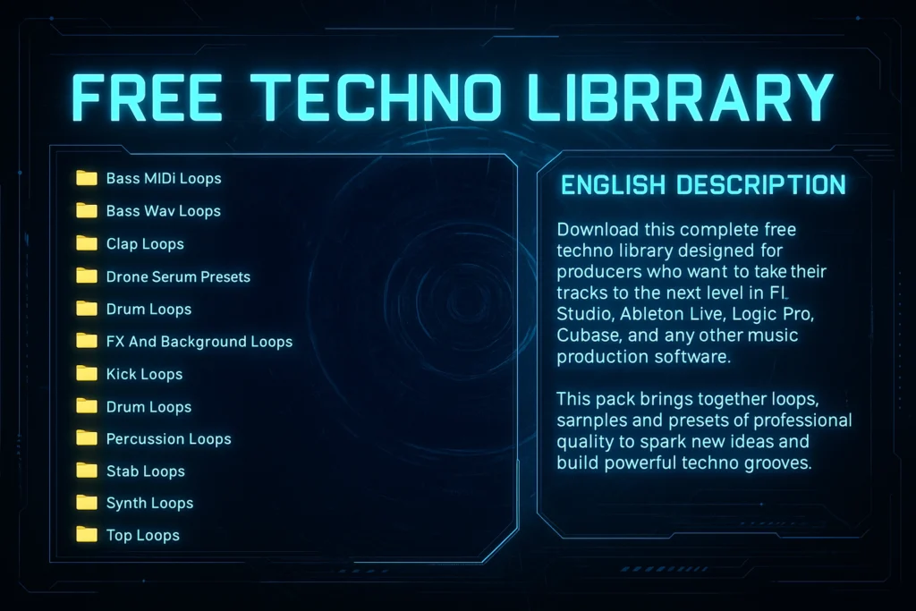 Free Techno Loops Pack Download